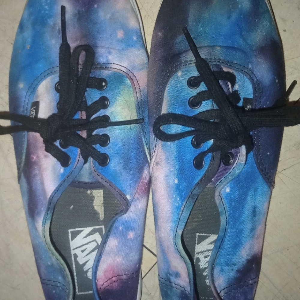 Vans Galaxy Print Sneakers